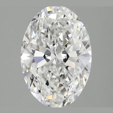 1.72 ct. oval Lab Grown Diamond front image