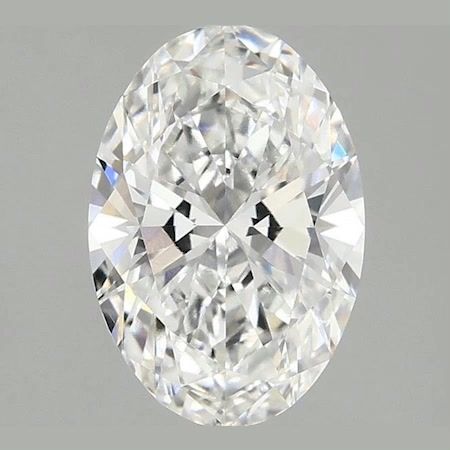 1.78 ct. oval Lab Grown Diamond front image