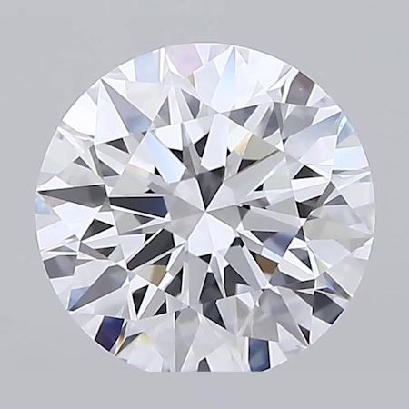 2.71 ct. round Lab Grown Diamond front image