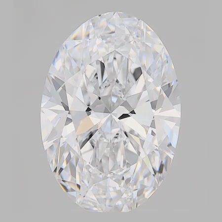 1.56 ct. oval Lab Grown Diamond front image
