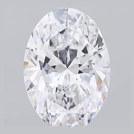 1.59 ct. oval Lab Grown Diamond front image