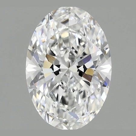 1.58 ct. oval Lab Grown Diamond front image