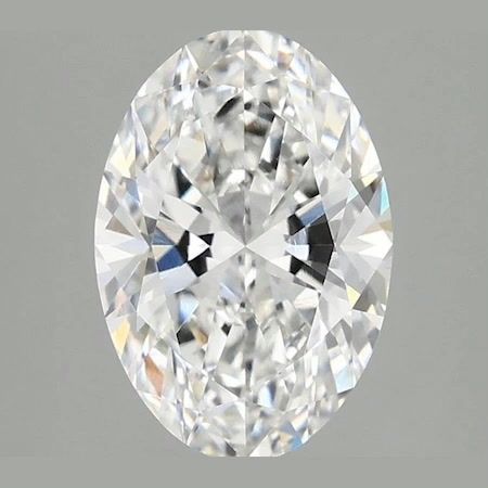 2.12 ct. oval Lab Grown Diamond front image