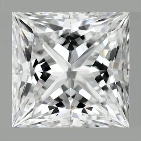 1.62 ct. princess Lab Grown Diamond front image