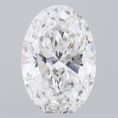 3.03 ct. oval Lab Grown Diamond front image