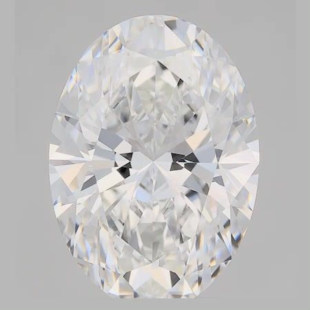 3.04 ct. oval Lab Grown Diamond front image