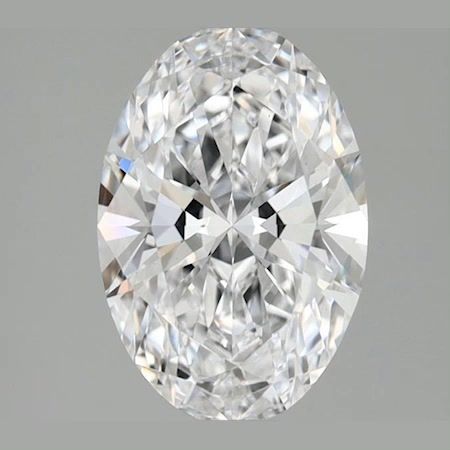 1.84 ct. oval Lab Grown Diamond front image