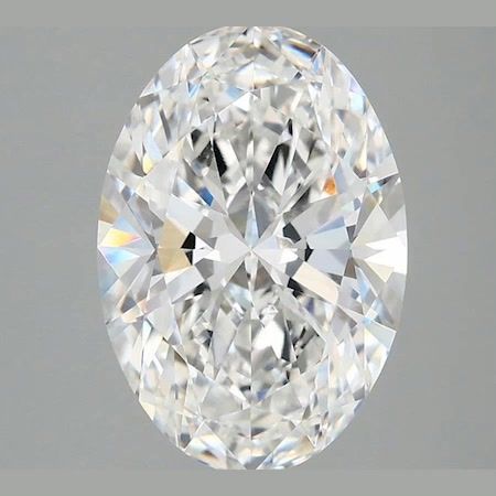 3.94 ct. oval Lab Grown Diamond front image