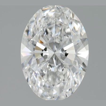 1.59 ct. oval Lab Grown Diamond front image