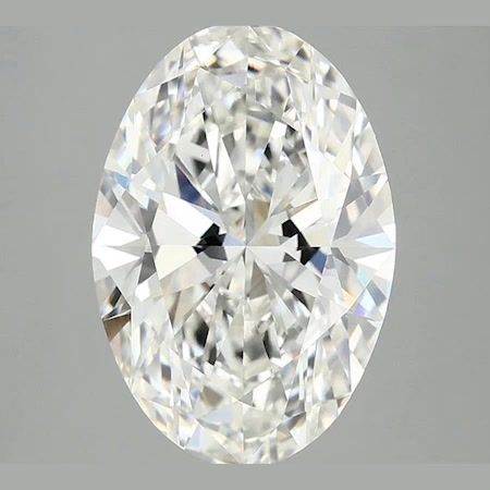 4.05 ct. oval Lab Grown Diamond front image