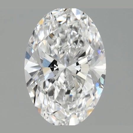 1.59 ct. oval Lab Grown Diamond front image