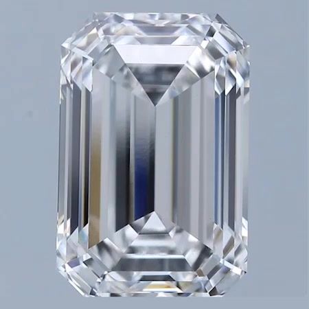 3.63 ct. emerald Lab Grown Diamond front image