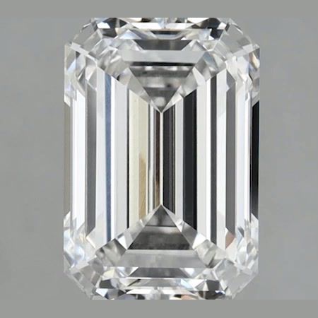 2.10 ct. emerald Lab Grown Diamond front image