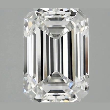 2.56 ct. emerald Lab Grown Diamond front image