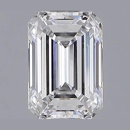 1.29 ct. emerald Lab Grown Diamond front image