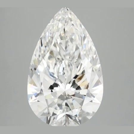 5.10 ct. pear Lab Grown Diamond front image