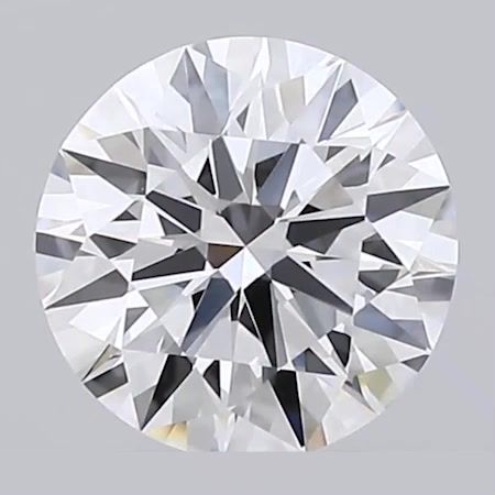 1.02 ct. round Lab Grown Diamond front image
