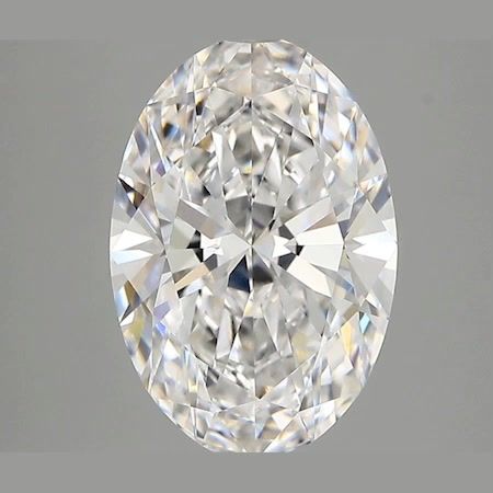 3.67 ct. oval Lab Grown Diamond front image
