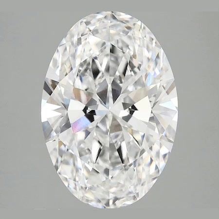 3.89 ct. oval Lab Grown Diamond front image