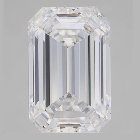 3.88 ct. emerald Lab Grown Diamond front image