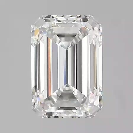 2.46 ct. emerald Lab Grown Diamond front image