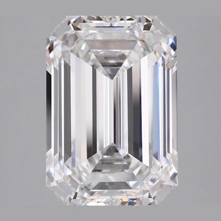 2.95 ct. emerald Lab Grown Diamond front image