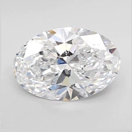 2.17 ct. oval Lab Grown Diamond front image
