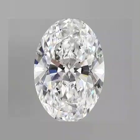 2.81 ct. oval Lab Grown Diamond front image