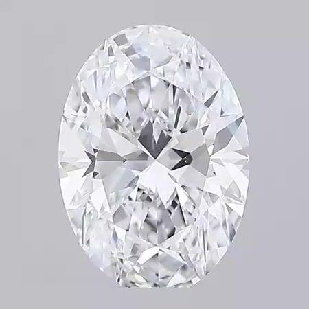 1.53 ct. oval Lab Grown Diamond front image