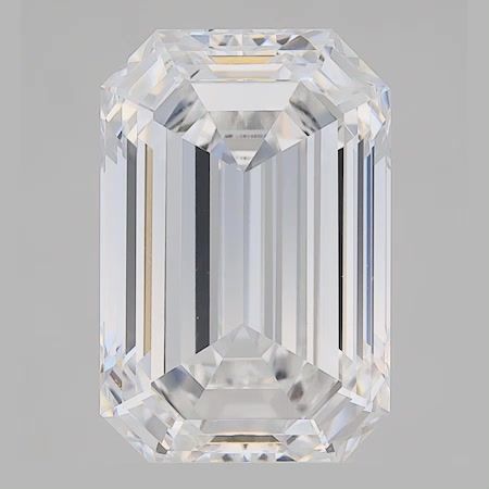 2.57 ct. emerald Lab Grown Diamond front image