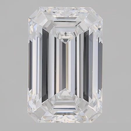 1.27 ct. emerald Lab Grown Diamond front image