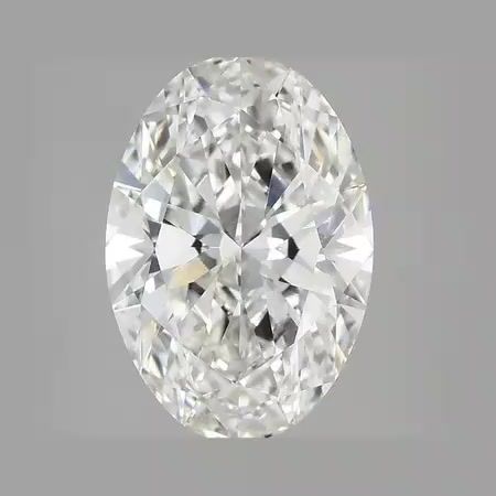 3.08 ct. oval Lab Grown Diamond front image