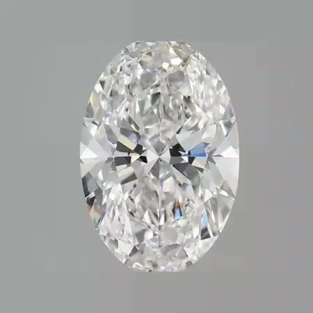 2.19 ct. oval Lab Grown Diamond front image