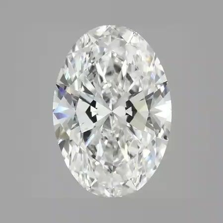 3.04 ct. oval Lab Grown Diamond front image