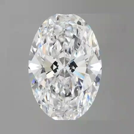 2.78 ct. oval Lab Grown Diamond front image