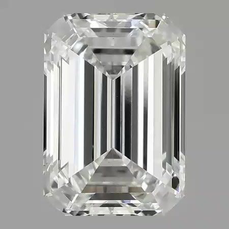 1.99 ct. emerald Lab Grown Diamond front image