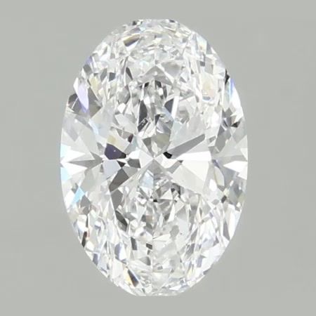 1.24 ct. oval Lab Grown Diamond front image