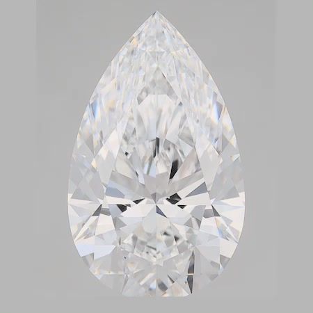 3.67 ct. pear Lab Grown Diamond front image