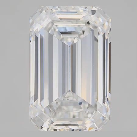 3.18 ct. emerald Lab Grown Diamond front image