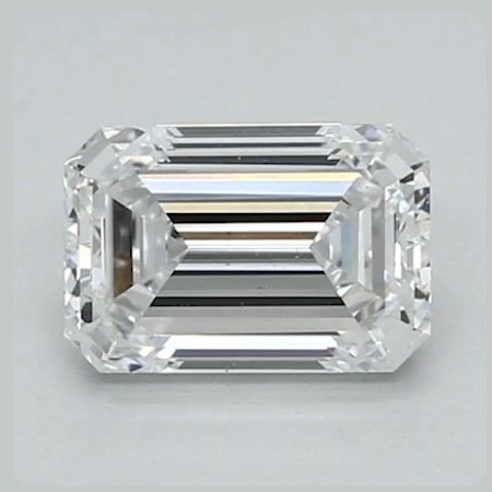 1.42 ct. emerald Lab Grown Diamond front image