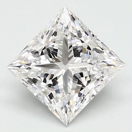 1.80 ct. princess Lab Grown Diamond front image