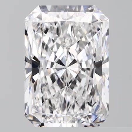 0.76 ct. radiant Lab Grown Diamond front image