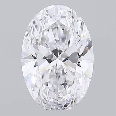 1.04 ct. oval Lab Grown Diamond front image
