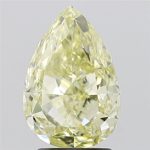 Diament 3.01 ct Fancy Brownish Greenish Yellow/I1