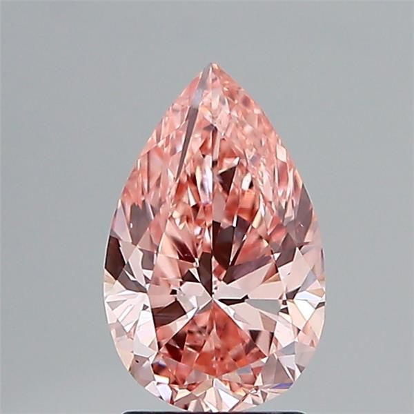 1.85 CT Fancy Intense Pink PEAR