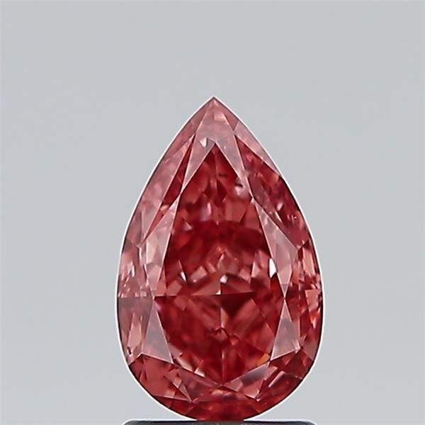 1.79 CT Fancy Intense Brownish Pink PEAR