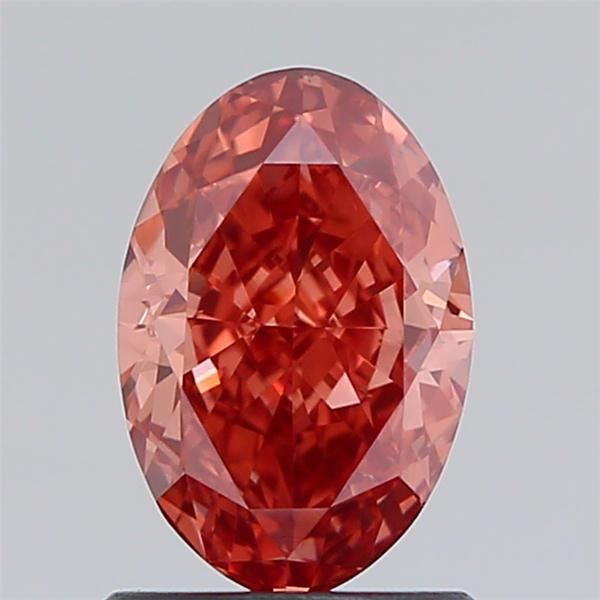 1.16 CT Fancy Intense Brown Pink OVAL