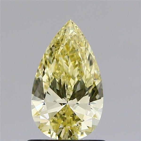 0.82 CT Fancy Yellow PEAR
