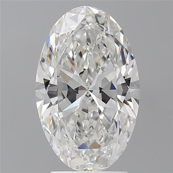 3.10 ct. oval Lab Grown Diamond front image
