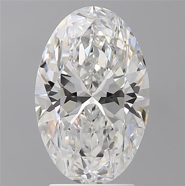 3.10 ct. oval Lab Grown Diamond front image